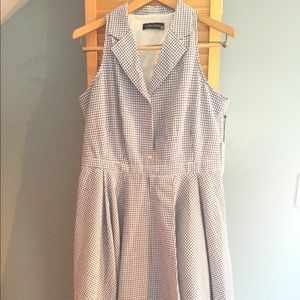 Navy/White dress- NEW with original tags